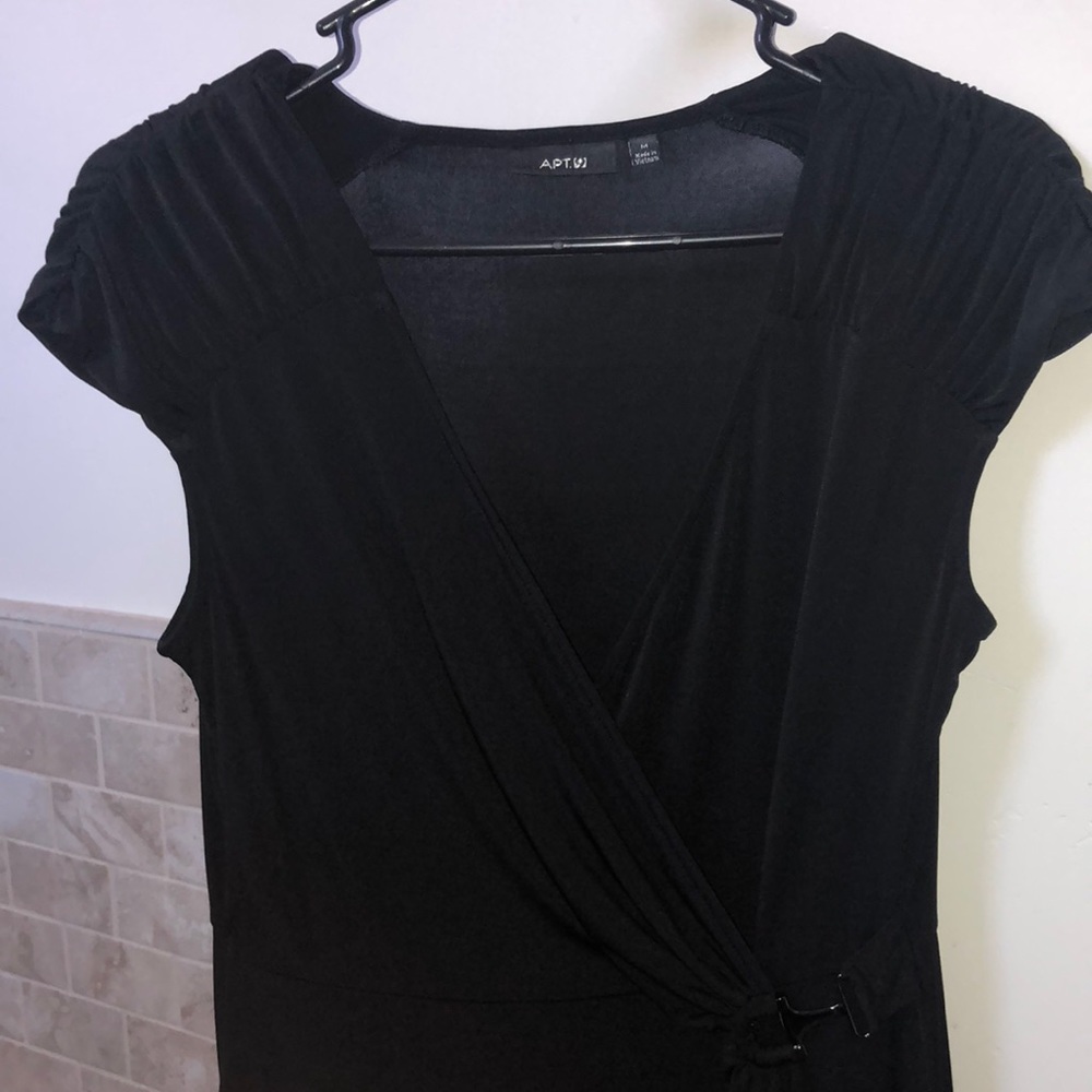 Apt. 9 black polyester dress